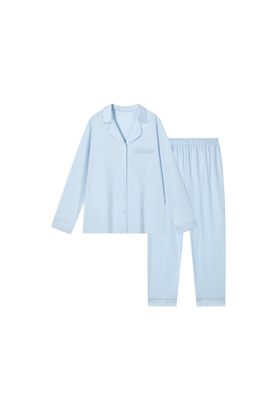 SCHIESSER舒雅26年早春新品女士莱赛尔棉软糯亲肤V领家居服套装