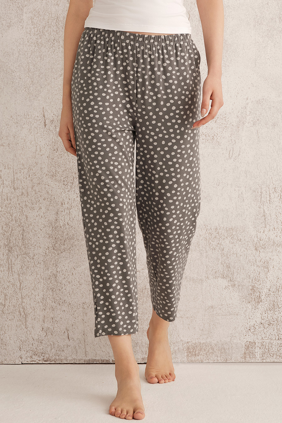 SCHIESSER Ladies' Modal Soft Skin-Friendly Breathable Printed Homewear Long Pants