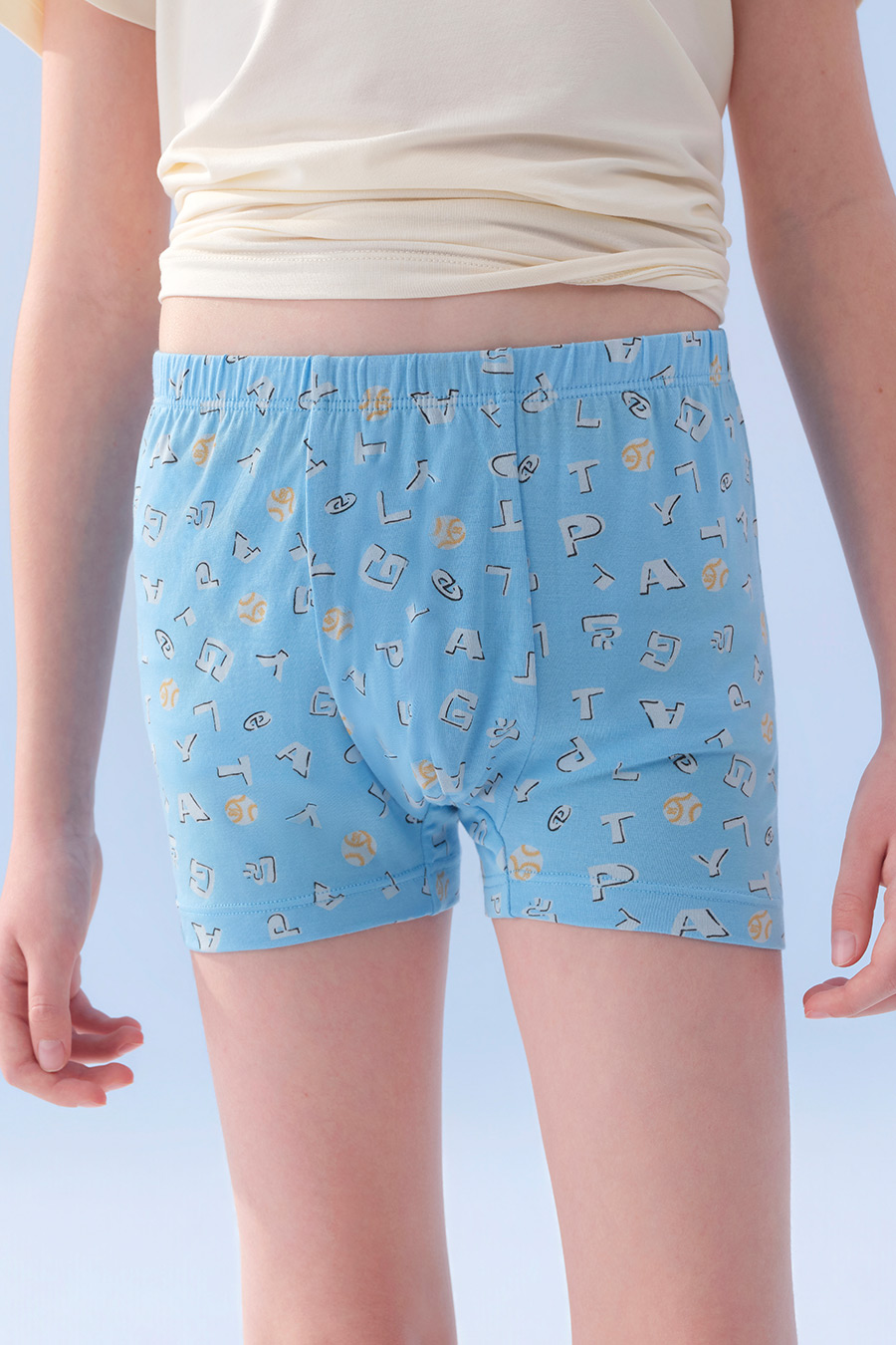 3条装SCHIESSER舒雅26年早春新品大小童男童莫代尔亲肤平角内裤